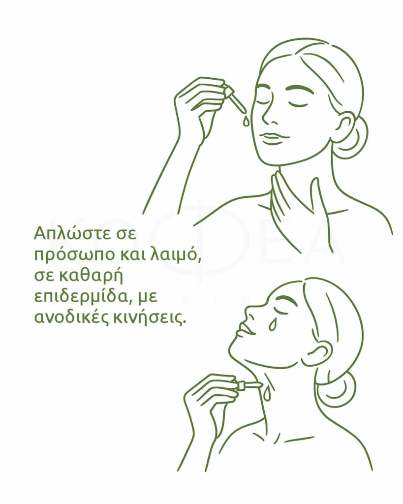 Silken Serum - Face Serum | Χρήση